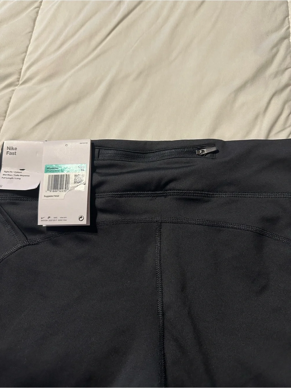 Nike Fast women’s Dri-FIT running tights black XL NWT